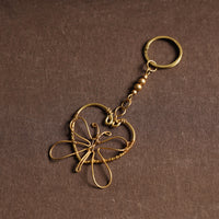 brass keychain 