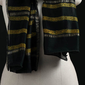 Akola Hand Block Print Chanderi Silk Handloom Stole 18