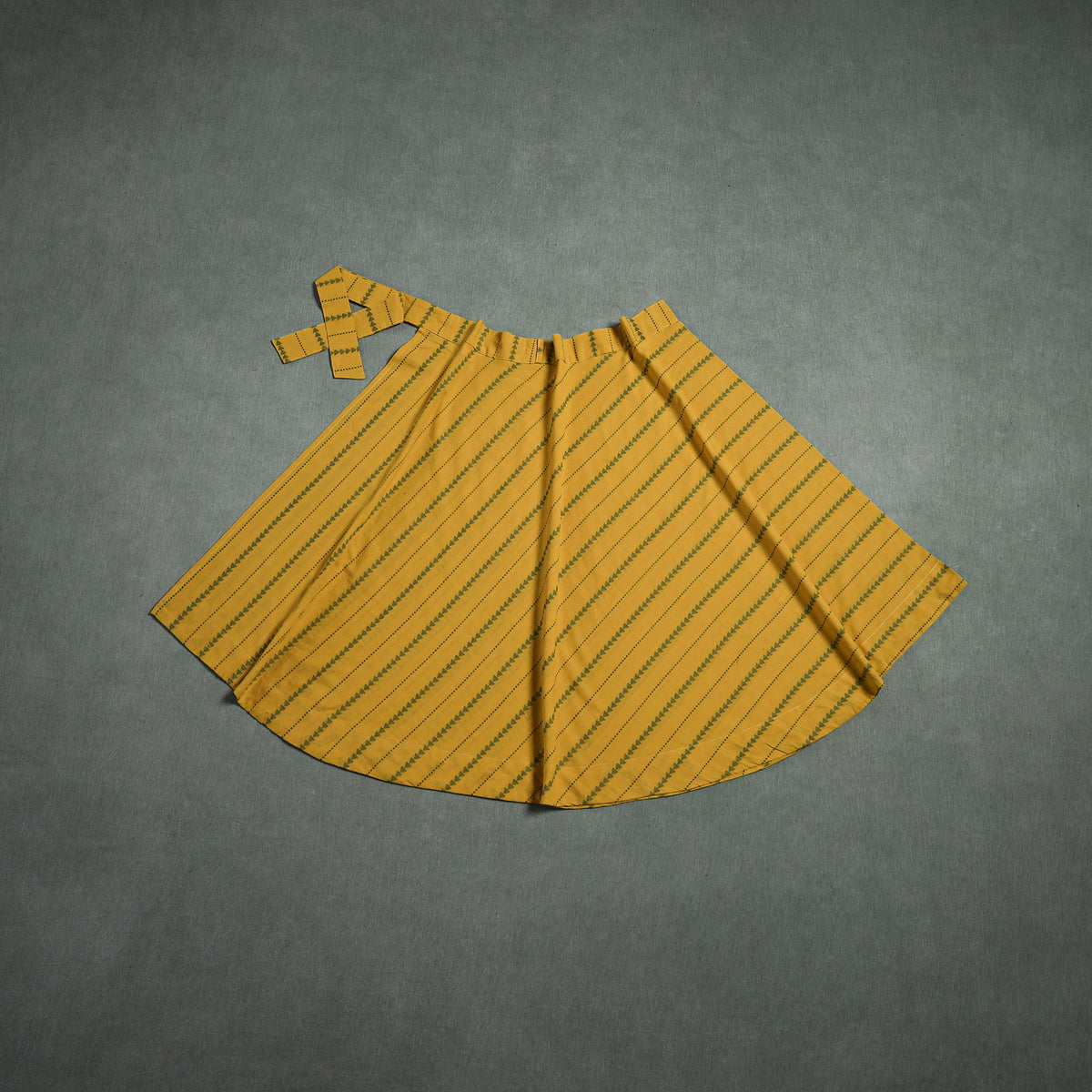 Jacquard Cotton Wrap Around Skirt 159