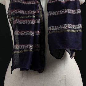 Akola Hand Block Print Chanderi Silk Handloom Stole 19