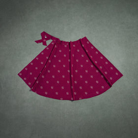 Jacquard Cotton Wrap Around Skirt 161