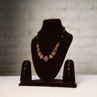 Handmade Beaded Necklace Set 221