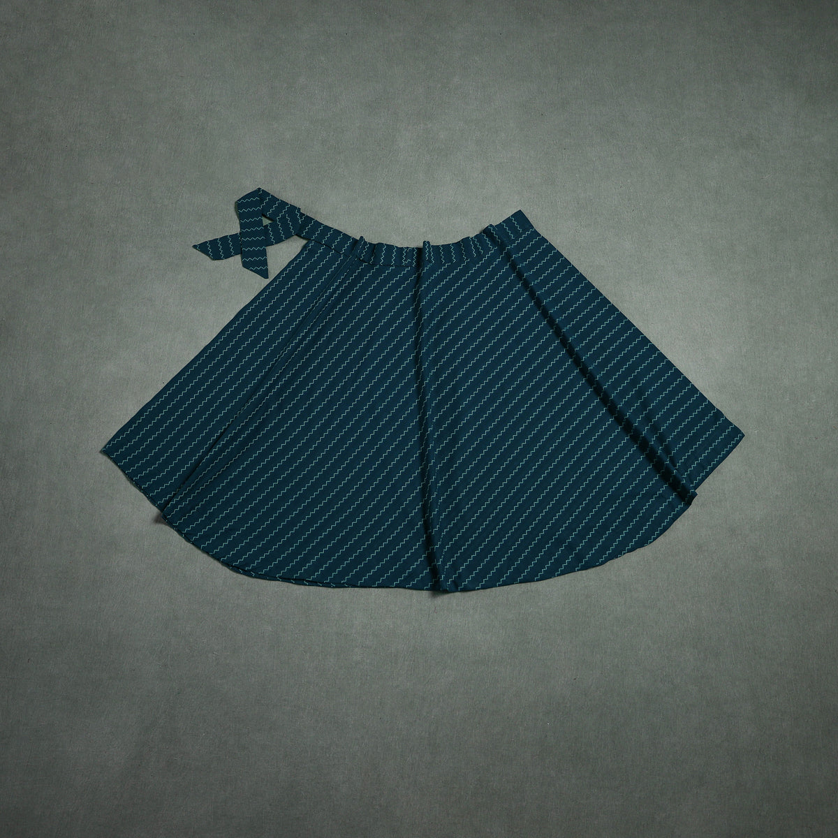 Jacquard Cotton Wrap Around Skirt 163