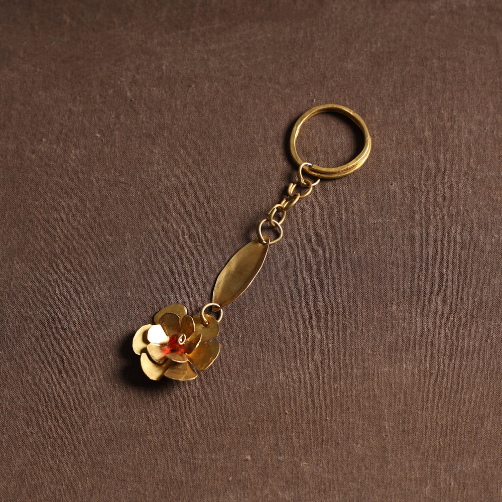 Brass Metal Handcrafted Dokra Keychain