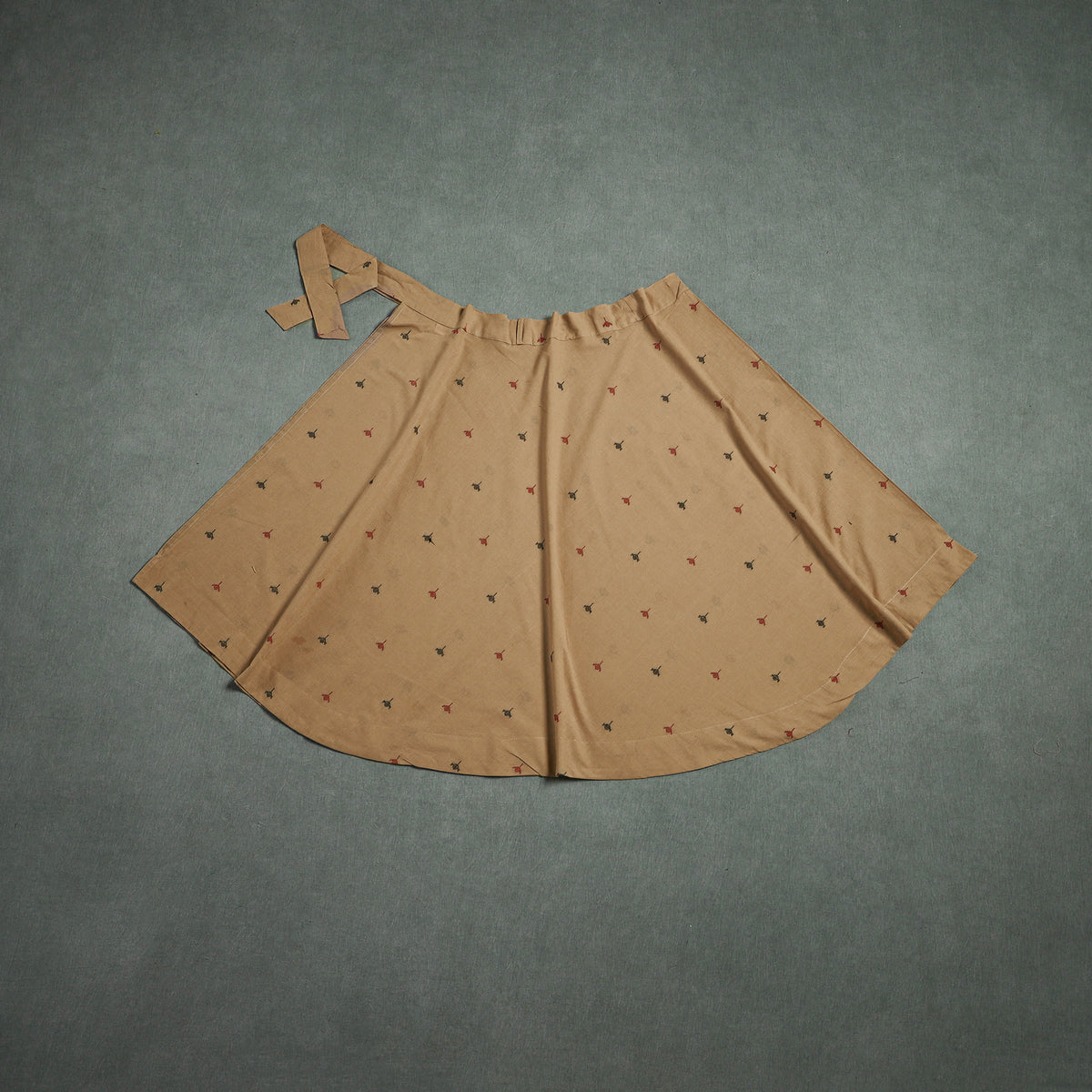 Jacquard Cotton Wrap Around Skirt 164