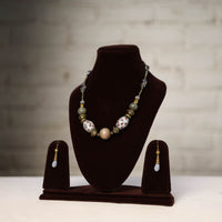 Handmade Beaded Necklace Set 224