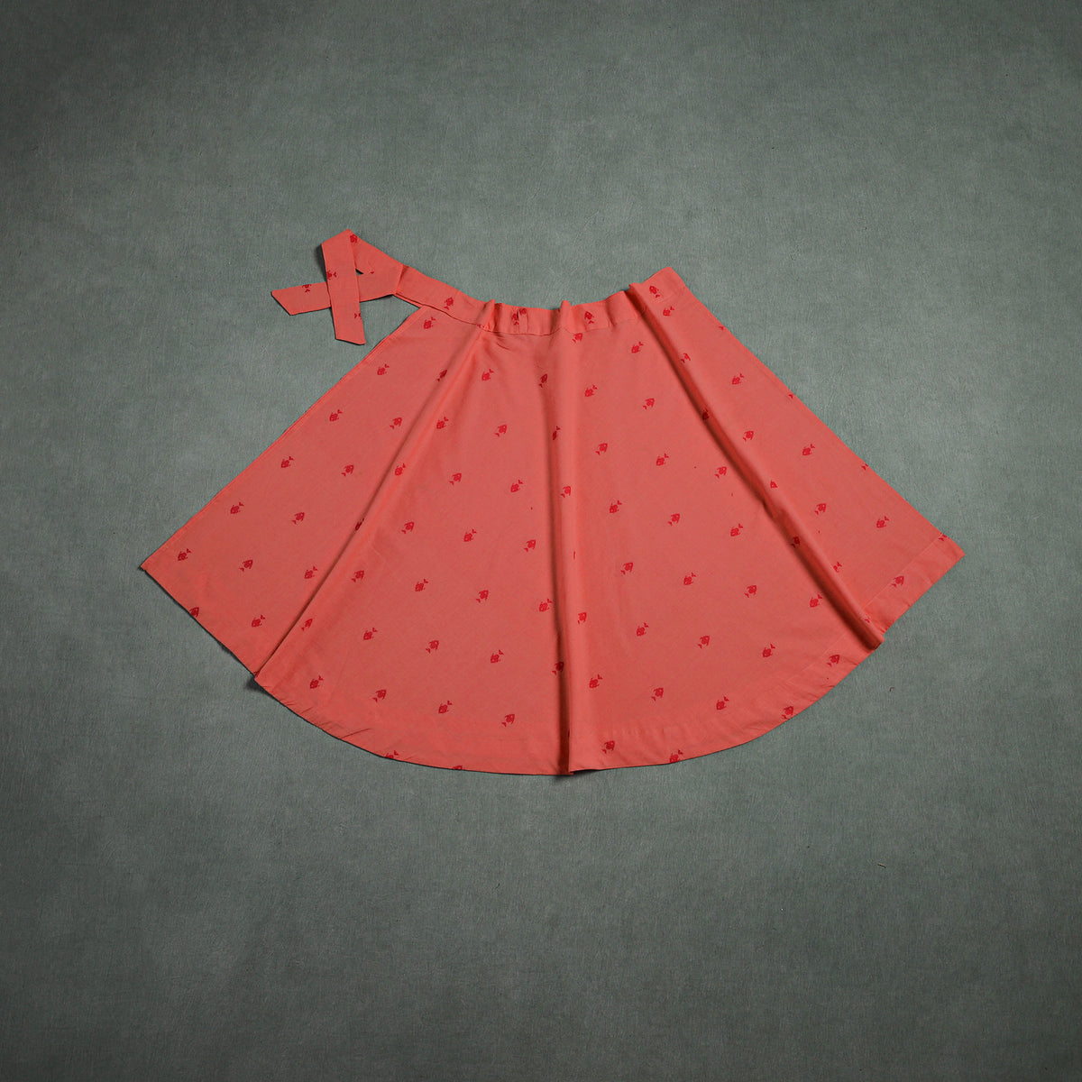 Jacquard Cotton Wrap Around Skirt 165