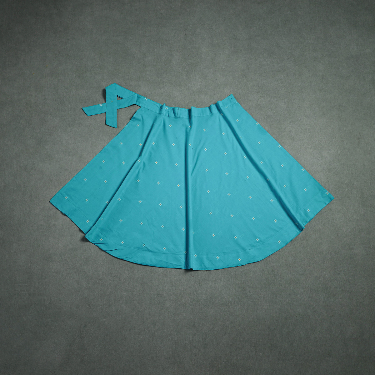Jacquard Cotton Wrap Around Skirt 166