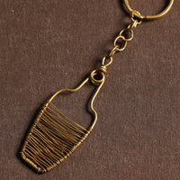 Brass Metal Handcrafted Dokra Keychain