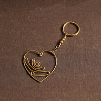 Brass Metal Handcrafted Dokra Keychain
