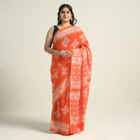 Batik Print Saree