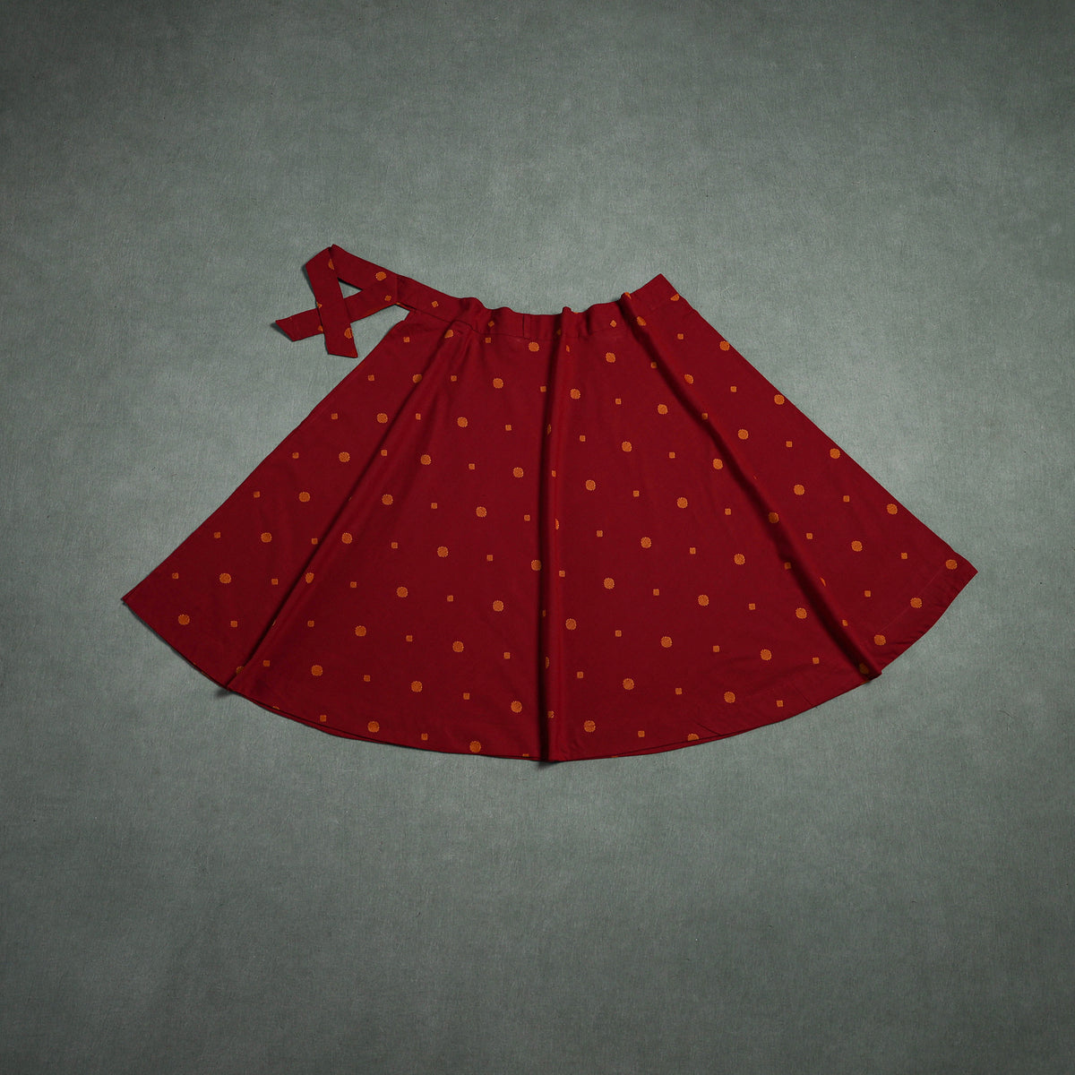 Jacquard Cotton Wrap Around Skirt 173