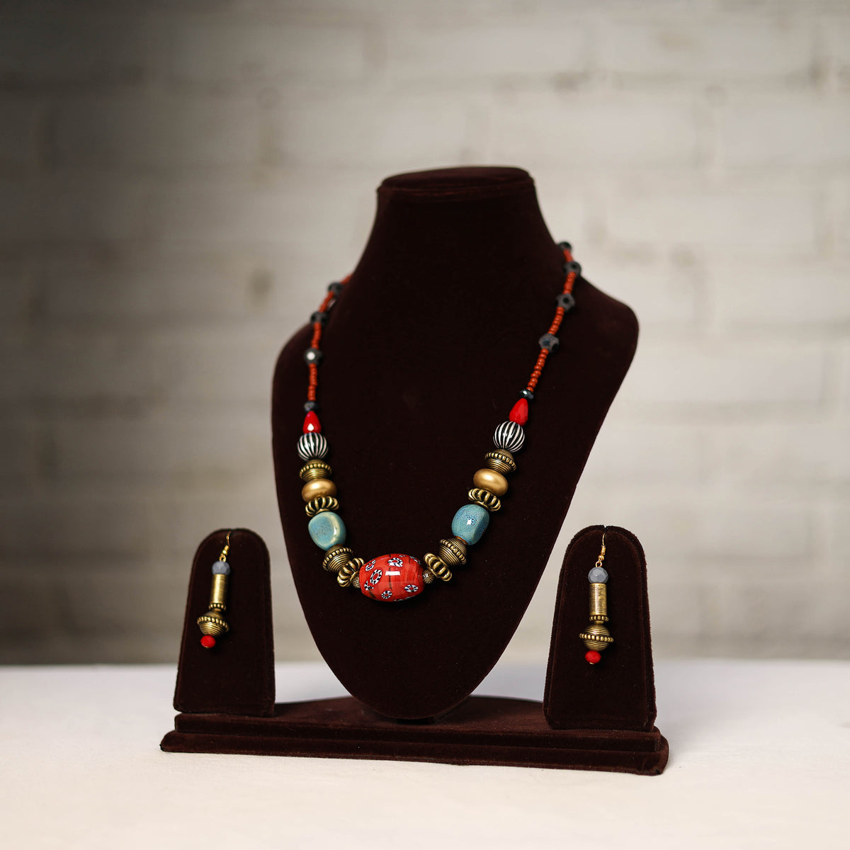 Handmade Beaded Necklace Set 230