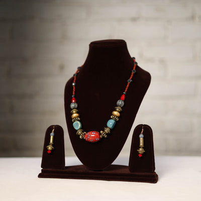 Handmade Beaded Necklace Set 230