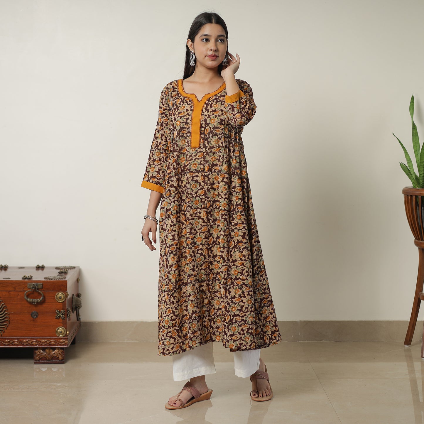 kalamkari kurta