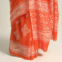 Batik Print Saree