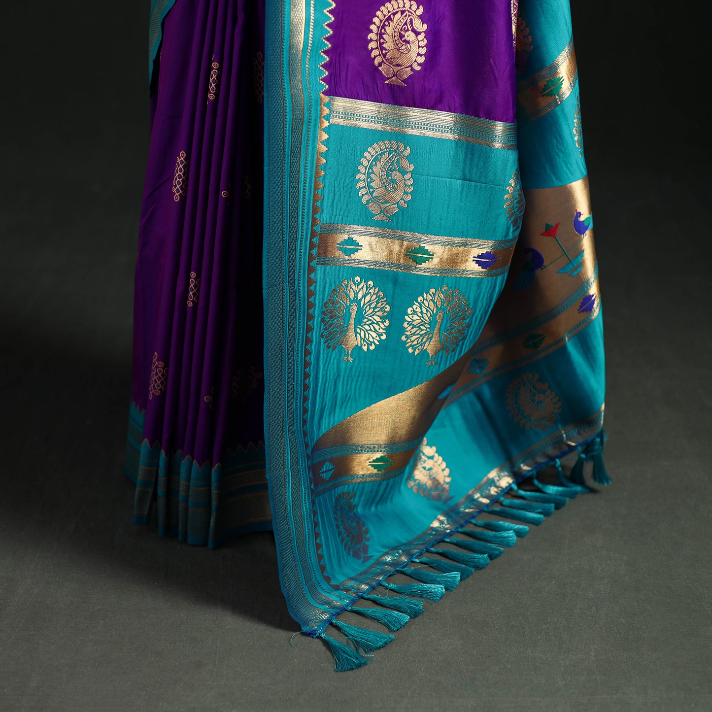 Bangalore Silk Zari Border Saree 26