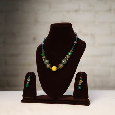 Handmade Beaded Necklace Set 234