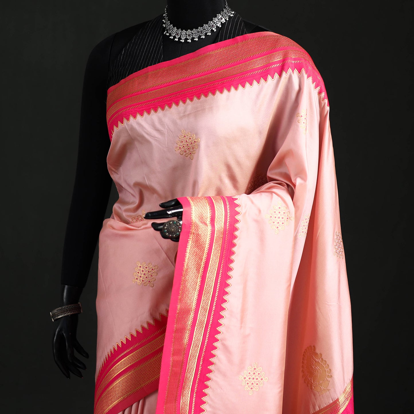 Bangalore Silk Zari Border Saree 27