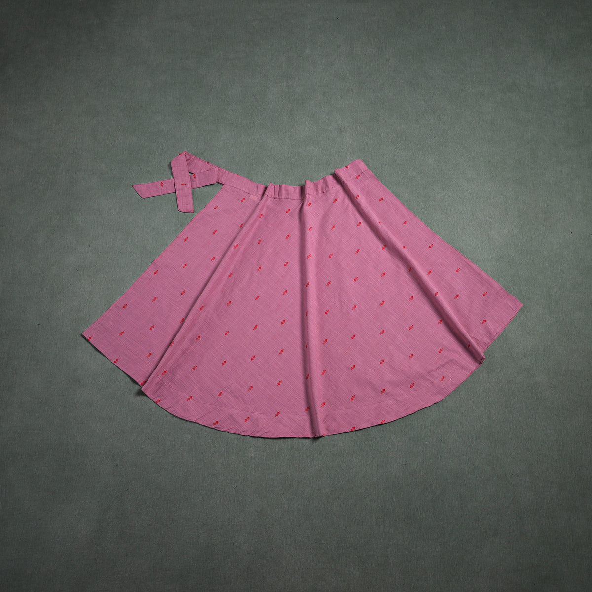 Jacquard Cotton Wrap Around Skirt 179
