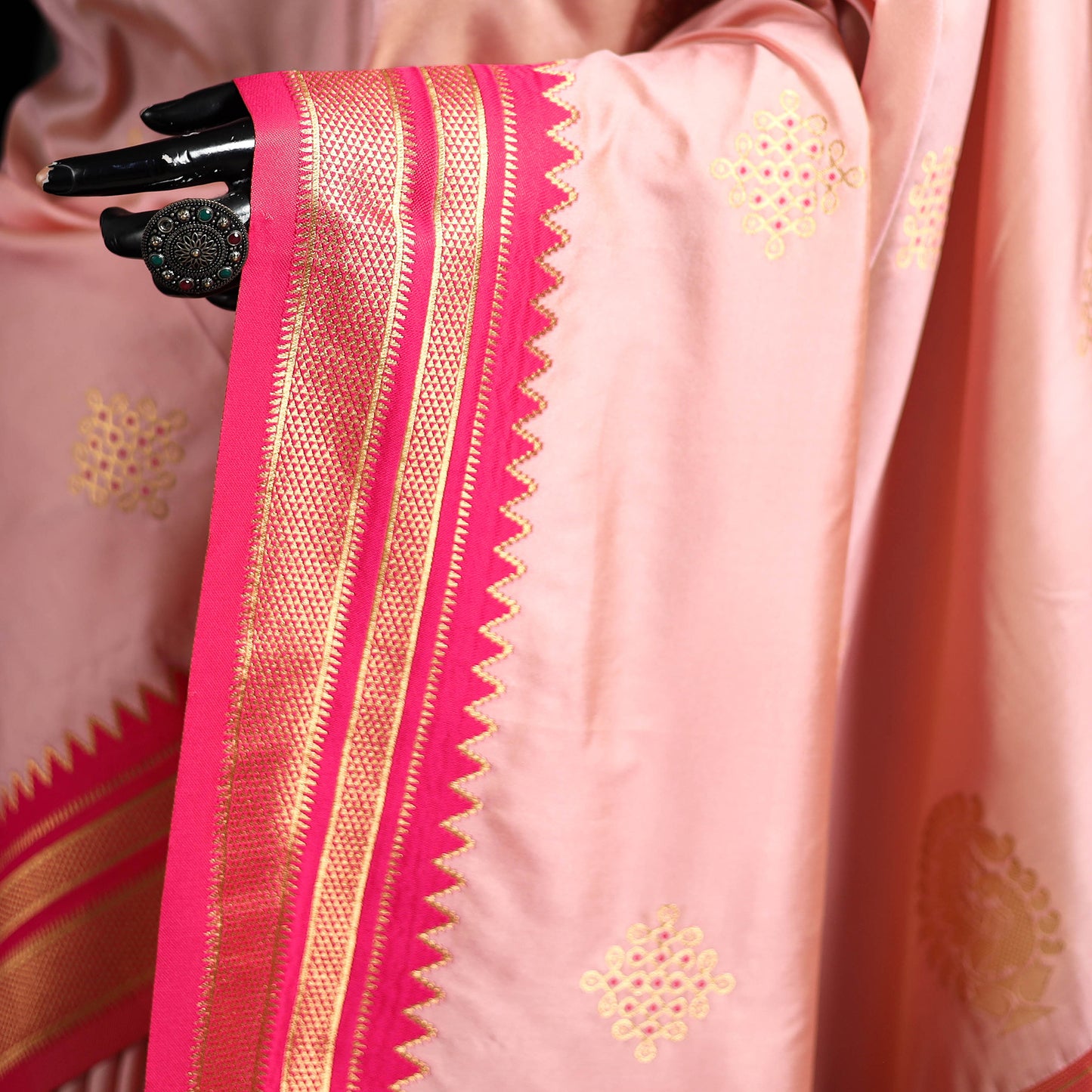 Bangalore Silk Zari Border Saree 27