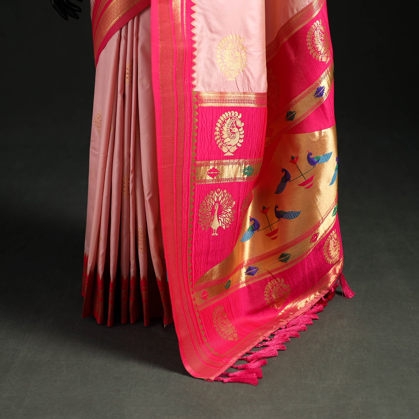 Bangalore Silk Zari Border Saree 27