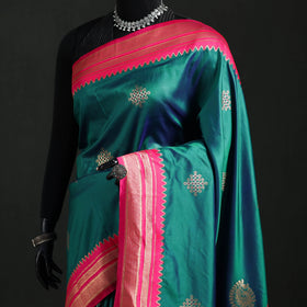 Bangalore Silk Zari Border Saree 28