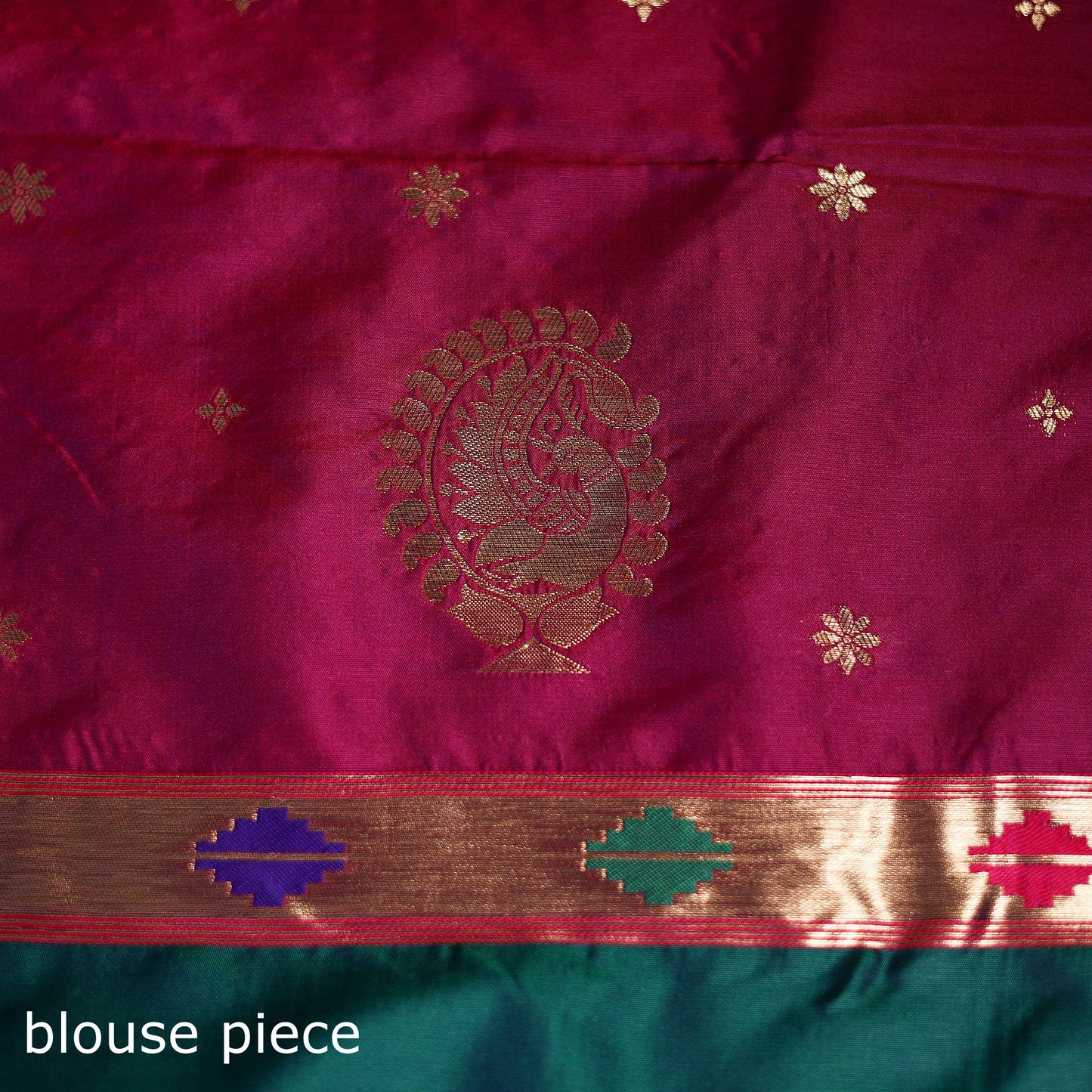 Bangalore Silk Zari Border Saree 28