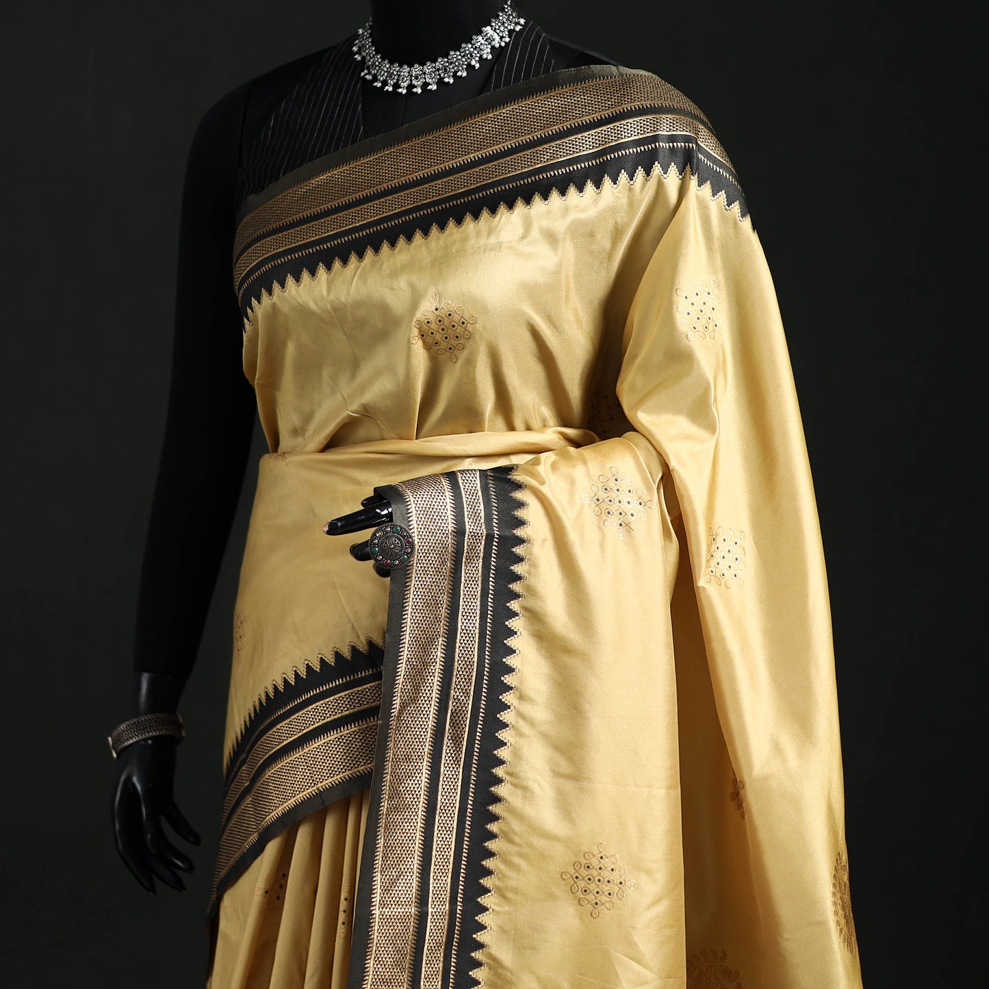 Bangalore Silk Zari Border Saree 30