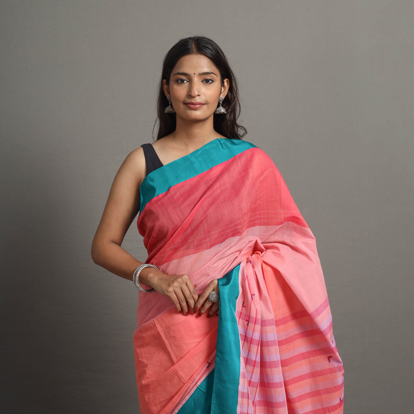 Kuppadam Silk Border Cotton Handloom Saree 87