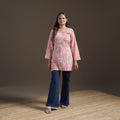 Sanganeri Floral Print Cotton Short Kurta for Women 11