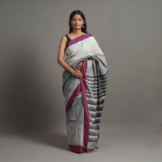 Kuppadam Silk Border Cotton Handloom Saree 88