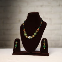 Handmade Beaded Necklace Set 257