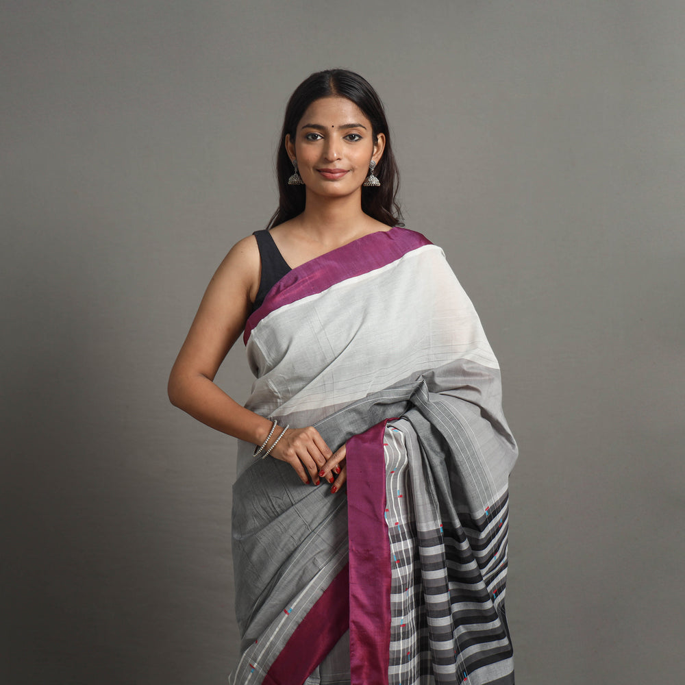 Kuppadam Silk Border Cotton Handloom Saree 88