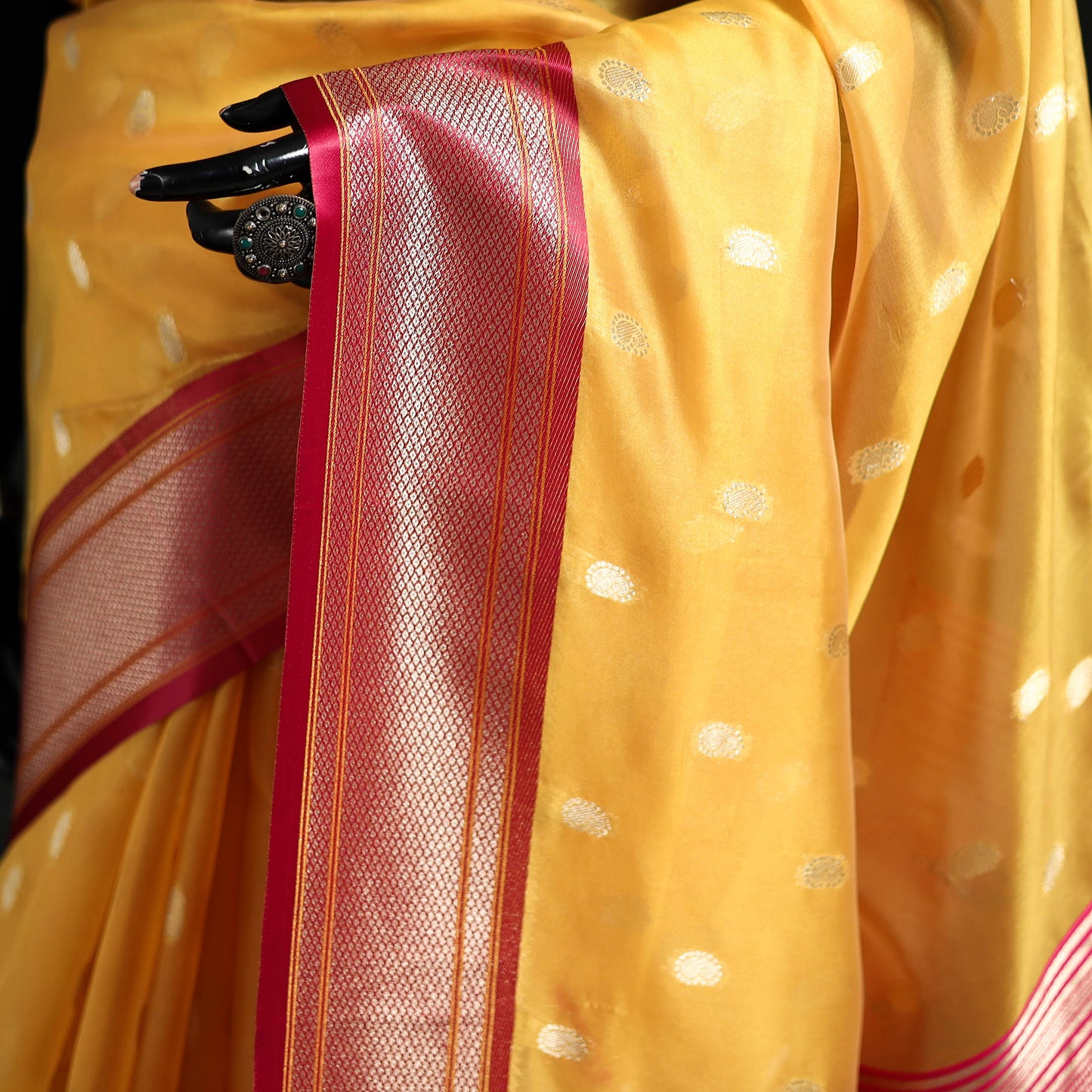 Bangalore Silk Zari Border Saree 32