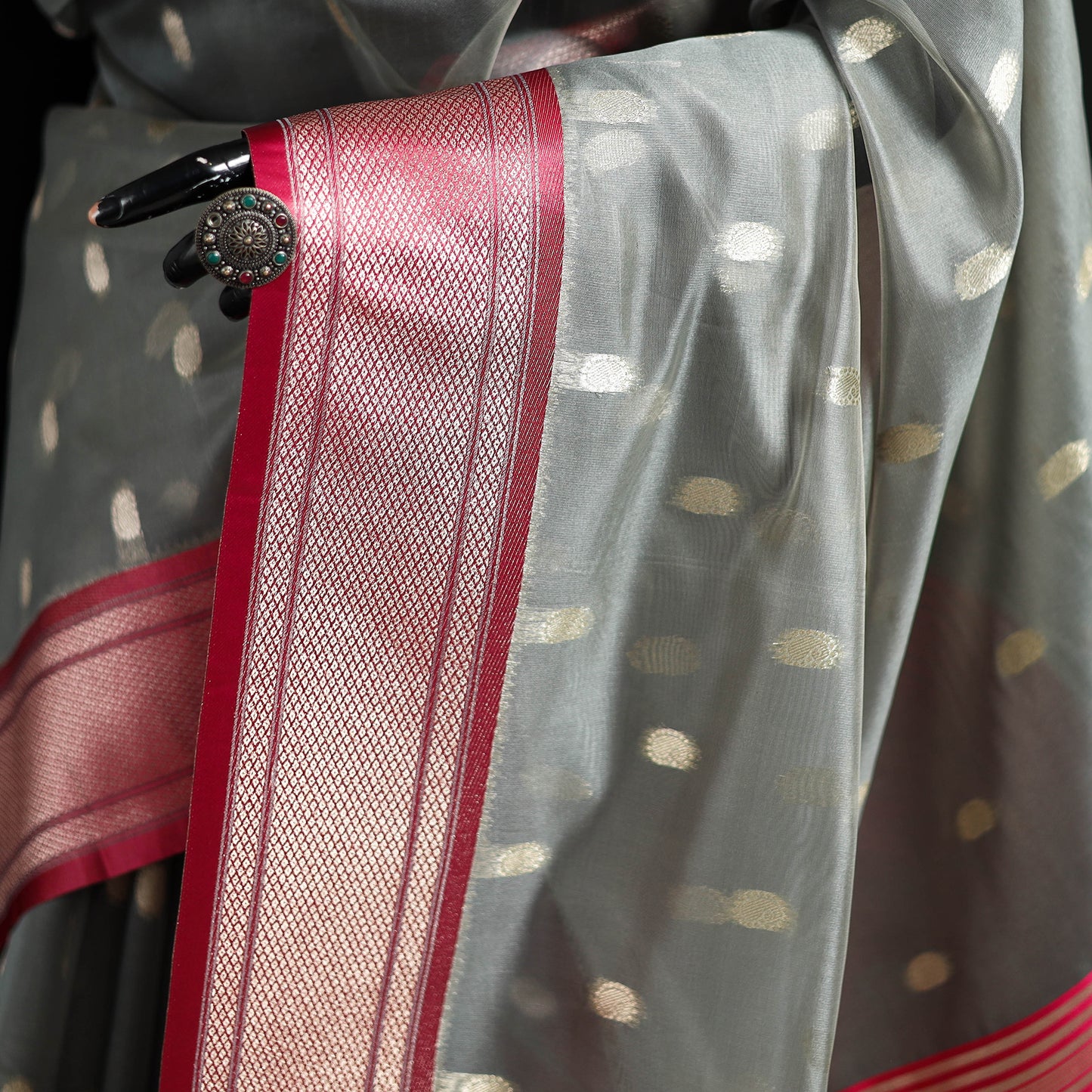 Bangalore Silk Zari Border Saree 34