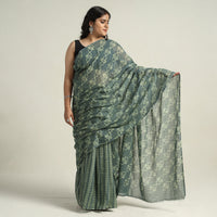 Batik Print Saree