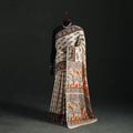 Cotton Saree in Kalamkari Print 01