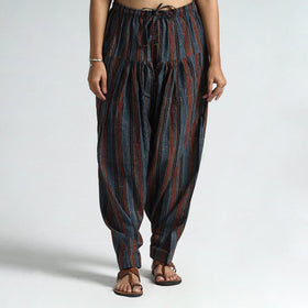 Buy  Ajrakh Block Printed Cotton Elasticated Salwar 07 Online at iTokri.com