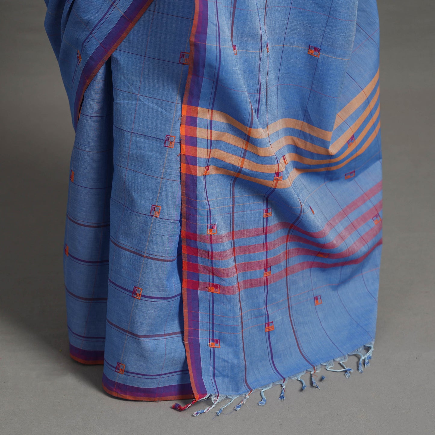 Stripes Buti Cotton Handloom Saree 92