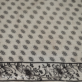 Cotton Saree in Kalamkari Print 04