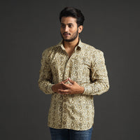 Kalamkari Block Printed men shirt