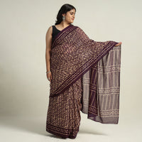 Batik Print Saree