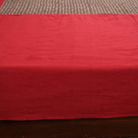 plain double bed cover set