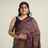 Batik Print Saree