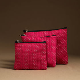  Handmade Mashru Silk Utility Pouch 34 