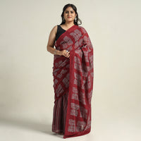 Batik Print Saree