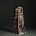 Cotton Saree in Kalamkari Print 10