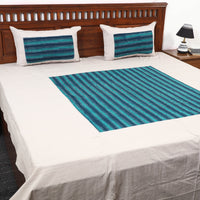 plain double bed cover set