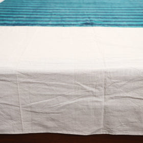 plain double bed cover set